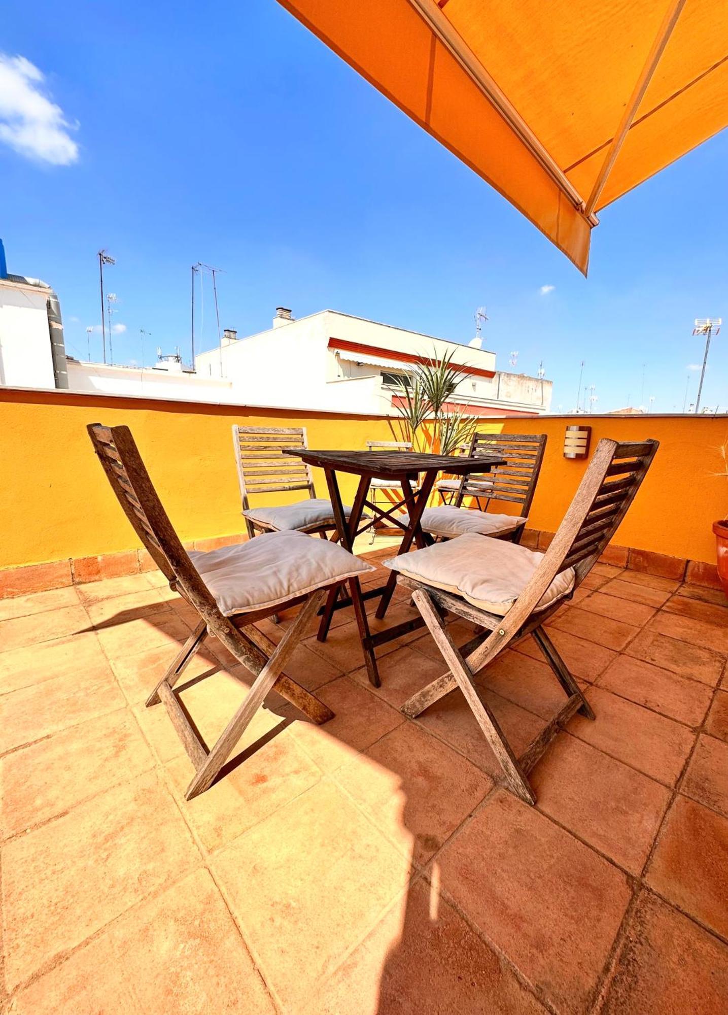 Penthouse Near Cathedral Private Rooftop Private Parking Sevilla Exteriör bild